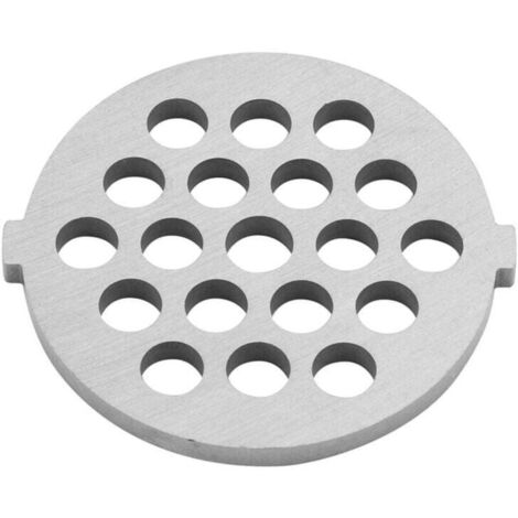 SABIR Hachoir à viande, plaque de hachoir, couteau à disque (trou de 7 mm)