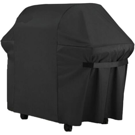 SABIR Housse de Barbecue, BBQ Couverture Imperméable au Barbecue, Bache de Protection Barbecue Housse avec Poche et Cordon Ajustable, Anti-poussière Anti-UV et Durable (152x122x76CM)