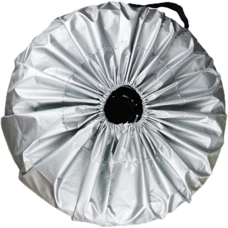 SABIR Housse De Roue De Secours, Couvre-Pneu Housses De Roue De Secours Couvre Pneu Imperméable, Housse De Protection Roue, Protections Solaires