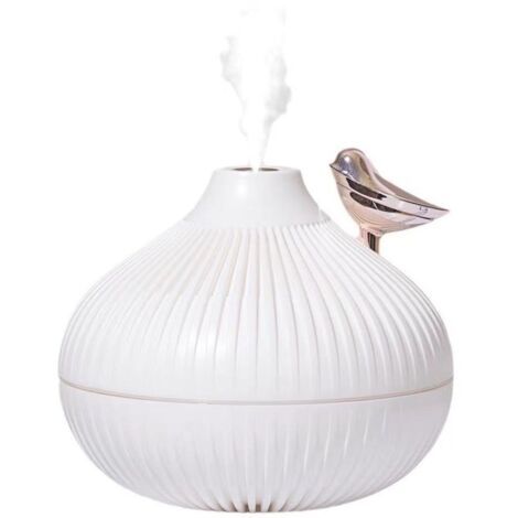 SABIR Humidificateur d'air Silencieux pour Chambre à Coucher, éclairage USB, Petit Humidificateur à Brume Fraîche en Forme D'oignon, Petit Humidificateur d'air pour Bureau et Bureau