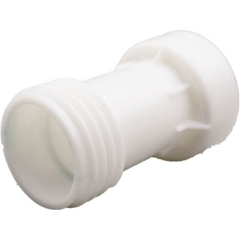 SABIR IBC Accessoire de réservoir, adaptateur IBC S60 x 6, rallonge entretoise, accessoire de conteneur IBC, filetage grossier droit S60 x 6 vers filetage grossier S60 x 6, avec joint en PVC