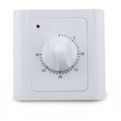 SABIR Interrupteur Minuterie Mecanique, Minuterie Électrique Numérique Temps Interrupteur