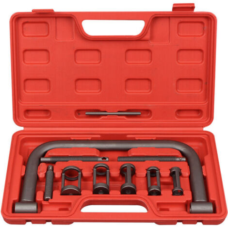 SABIR kit compresseur de ressort de soupape, 10 pièces coffret compressor disassemble outils