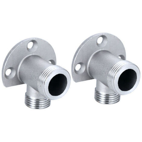 SABIR Kit d'installation pour robinetterie apparente et système de douche extérieure – Conversion d'une installation encastrée en installation en saillie – Mitigeur thermostatique