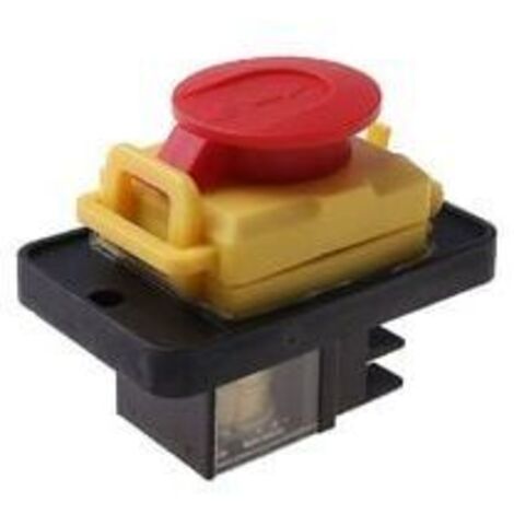 SABIR Kjd12 250v 4pin Waterproof Magnetic Start Stop No Volt Release Pushbutton Switch