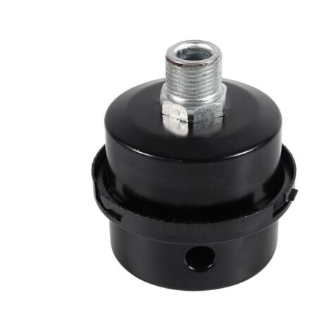 SABIR Kompressor Schalldämpfer Filter, Kompressor Luftfilter 3/8" 16mm Gewinde Metall Ansaugfilter Luftkompressorfilter