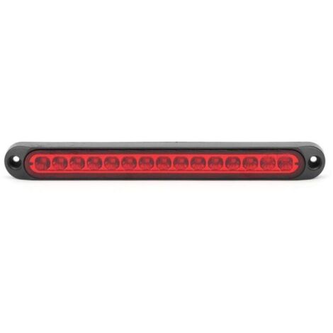 SABIR Lampe de frein de signal, feu stop, feux de remorque, feu arrière pour camion de camping-car pour remorque(rouge)