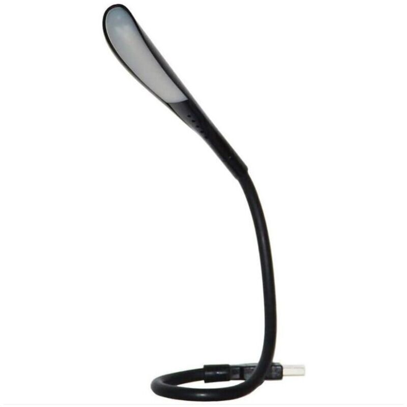 SABIR Lampe LED USB, lampe de lecture pour clavier d'ordinateur, lumière USB réglable pour ordinateur portable, conception flexible en col de cygne,