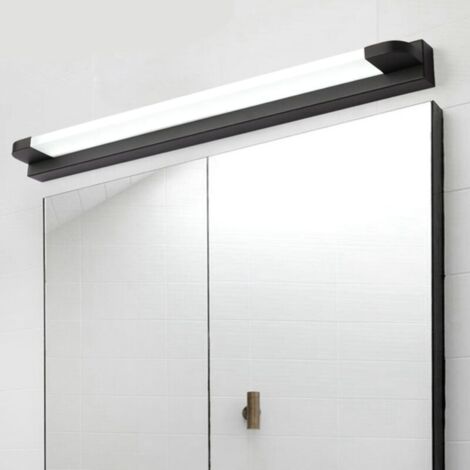 SABIR Lampe Miroir Led 7W, Lampe Applique Salle 6000K - 6500K, Applique Salle Murale 630LM, Lampe Salle Led, Eclairage Led Salle de Bain pour WC Chambre Lavabo [Classe énergétique F]