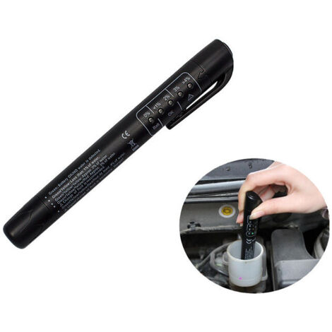 SABIR Liquide de frein testeur automobile Liquide de frein de détection d'huile Pen test Détecteur DOT3 DOT4 DOT5.1 testeur automatique d'outilsTesteur de Liquide Frein, Stylo testeur de liquide