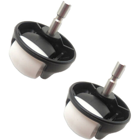 SABIR Lot de 2 roulettes de rechange pour aspirateur iRobot Roomba séries 500, 600, 700, 800 et 900, 560, 620, 650, 770, 780, 880, 980 et 960, noir, Lilaris