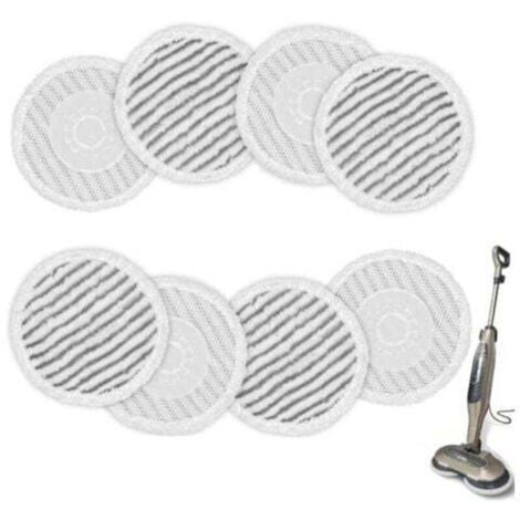 SABIR Lot de lingettes de rechange pour balai vapeur Shark S7001, S8001, S8201, S7201, S7000AMZ, S7000, S7005, S7020, S7001C  lingettes lavables et anti-salissures.