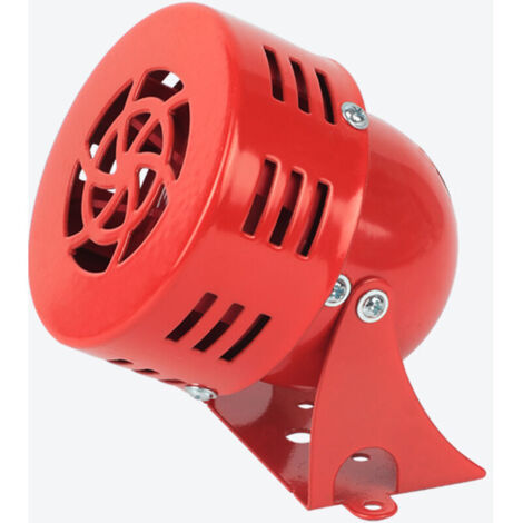SABIR Mini sirène filaire 220V 110Db alarme de moteur en métal son industriel protection électrique contre le vol pour le kit de système de sécurité de Garage de magasin de bureau à domicile