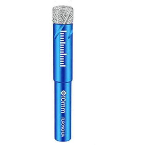 SABIR Outils électriques Scie cloche diamantée pour carrelage, marbre, verre et céramique, foret, 10mm