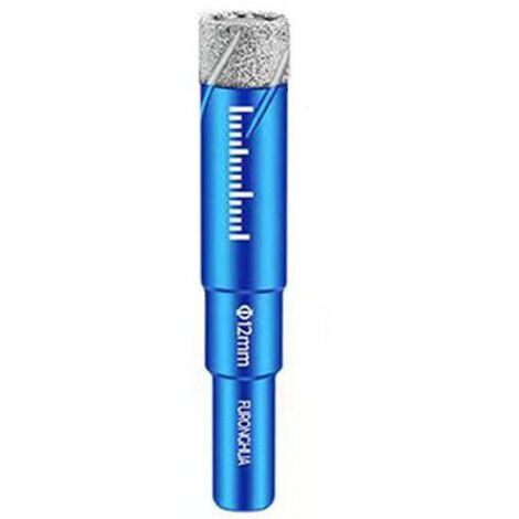 SABIR Outils électriques Scie cloche diamantée pour carrelage, marbre, verre et céramique, foret, 12mm
