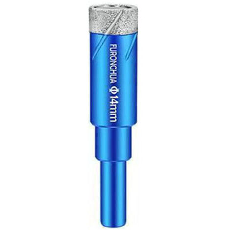SABIR Outils électriques Scie cloche diamantée pour carrelage, marbre, verre et céramique, foret, 14mm