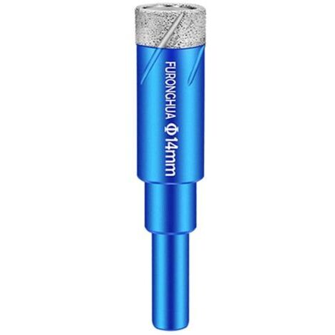 SABIR Outils électriques Scie cloche diamantée pour carrelage, marbre, verre et céramique, foret, 14mm