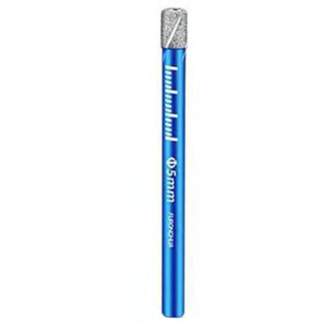 SABIR Outils électriques Scie cloche diamantée pour carrelage, marbre, verre et céramique, foret, 5mm