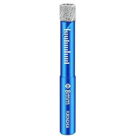 SABIR Outils électriques Scie cloche diamantée pour carrelage, marbre, verre et céramique, foret, 8mm