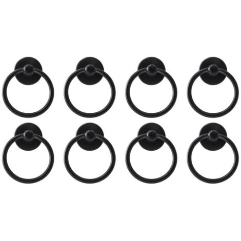 SABIR Pcs Bouton de Porte Vintage Poignee de Meuble Ronde Poignee D'armoire Classique Tiroir Bague Poignee de Traction Poignee de Tirage Antique Bouton de Meuble pour Cuisine Armoire Placard Commode (