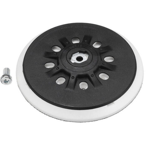 SABIR Plateau ponceuse 150 mm avec aspiration de poussière - Filetage de raccordement M8 - remplacement du festool plateau ponceuse, compatible avec le ponceuse excentrique 150mm bosch makita etc