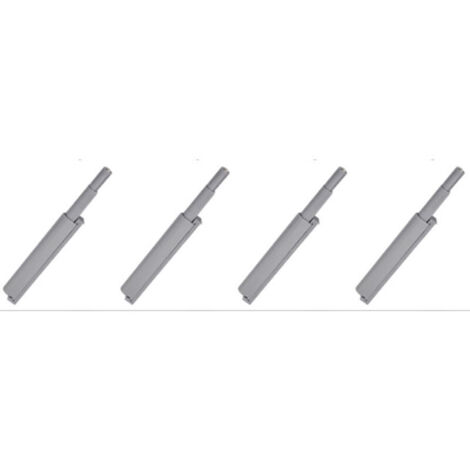 SABIR Porte Placard Push to Open Magnétiques aimant porte 4 pièces Loquet Magnetique Porte Fermeture Push Open Amortisseur