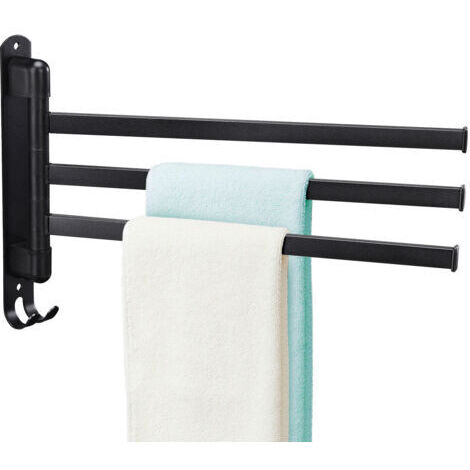 SABIR Porte-serviettes/support de rangement de cuisine en acier inoxydable Salle de bain et WC
