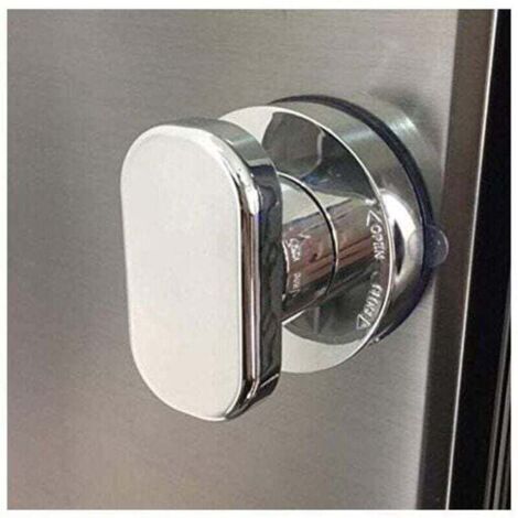 SABIR Puissante Ventouse Poignée de Porte en Verre Miroir, Réfrigérateur Tiroir Salle de Bain Ventouse Accoudoir Mural, Baignoire Poignée de Douche Cuisine Tiroir Bouton d'armoire Ventouse--
