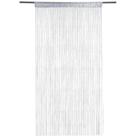 SABIR Rideau occultant anti-mouches, rideau de porte, panneau moustiquaire, paillettes, rideaux en fil, décoration murale, fenêtre, porte, bande, chambre, 100 x 200 cm