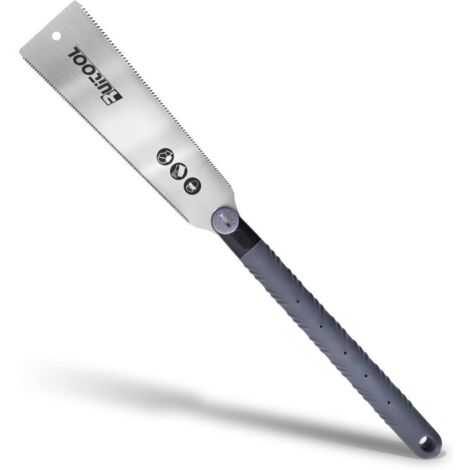 SABIR Scie japonaise - longueur de lame 250 mm - pour bois, plastique et stratifié