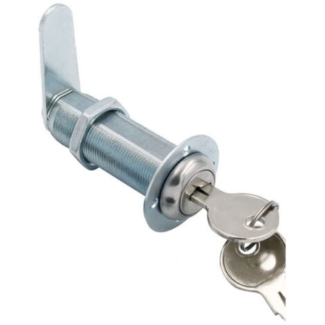 SABIR Serrure à came extra longue avec code d'accès 8025, serrure résistante aux intempéries de 5 cm pour camping-car, portes épaisses pour tiroirs et armoires, remplace la serrure CH751