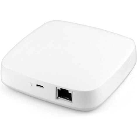 SABIR Smart Gateway Hub, Smart Home Bridge Tuya/Smart Life APP Télécommande filaire Tous les produits intelligents ZigBee 3.0-1pc