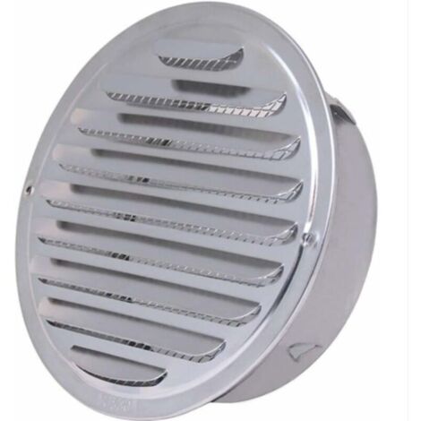 SABIR Sphère Vent d'air En Acier Inoxydable Grille de Ventilation Thicken Hotte Murale de Montage Covers d'échappement Salle de Bains Cuisine évents Ventilateur Et Aérateurs (120mm)