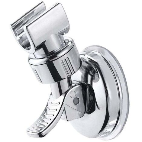 SABIR Support de pommeau de douche ventouse support mural détachable réglable sans perçage étanche