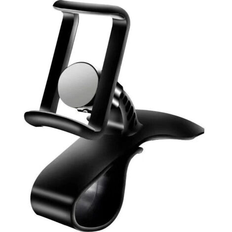 SABIR Support de Téléphone Voiture Rotation à 360 degrés, Tableau de Bord Socles téléphone Portable Automobile Car Phone Mount pour GPS et Les Smartphones de 4 à 6 Pouces