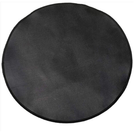 SABIR Tapis de Gril, Tapis de Sol Pliable pour Barbecue Double Face Coussinets en Silicone Ignifuge Réutilisable Tapis de Protection de Sol pour Barbecue pour Camping en (32inch)