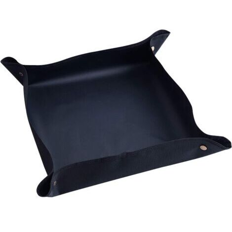 SABIR Tapis de rempotage de plantes, carré et portable, pliable, pour intérieur et transplantation de plantes, bâche de rempotage étanche Noir - 100 cm × 100 cm,