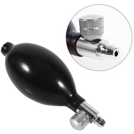 SABIR Valve Bulbe de Pression, Valve de Libration de Bulbe de Pression de Remplacement Pression Manuelle, Grande Pompe pour Gonflage Manuel avec Brassard