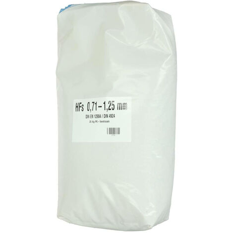 Sable de filtration quartzeux 0,71 - 1,25 mm