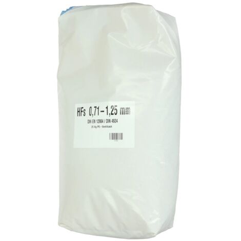 Sable de filtration quartzeux 0,71 - 1,25 mm