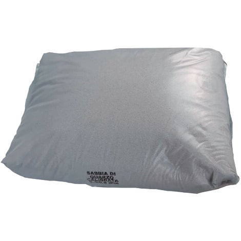 E-SALONE SRL SABLE QUARTZIFERE 95% POUR POMPE DE PISCINE FILTRE A SABLE CONF. 25KG