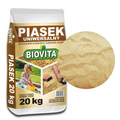 Sable universel pour bacs à sable avec un certificat de 20 kg