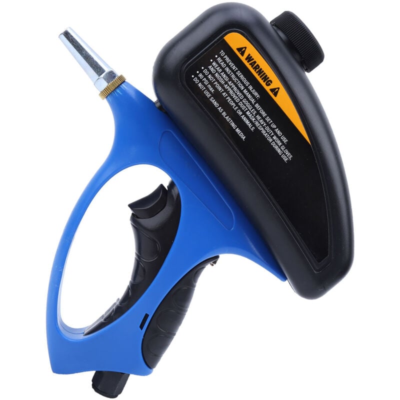 Treetalk - Sableuse Manuelle, Kit de Pistolet de Sablage Portable Petite Buse Pistolet de Sablage Pneumatique Sablage au Verre, Sableuses électriques