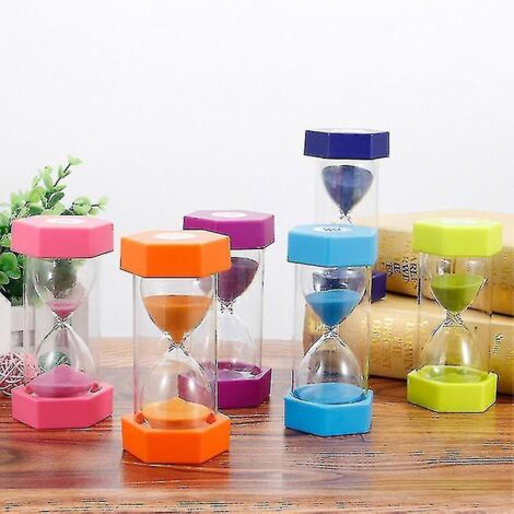 Sablier 5/10/15/20/30 min, minuteur de cuisine en forme d'œuf, jeu pour enfants, cadeau - 30 min