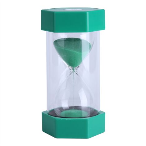 Sablier Coloré 3/10/20/30/60 Minutes - Décoration Bureau Maison, Cadeau Original Horloge Sablier
