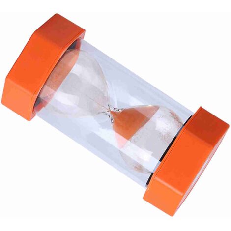 Sablier Coloré à Pétales Design Décoratif Original Horloge en Plastique PVC ABS Tube de Verre 8.2 x 16cm 3/10/20/30/60 Minutes Timer pour Cuisine Bureau