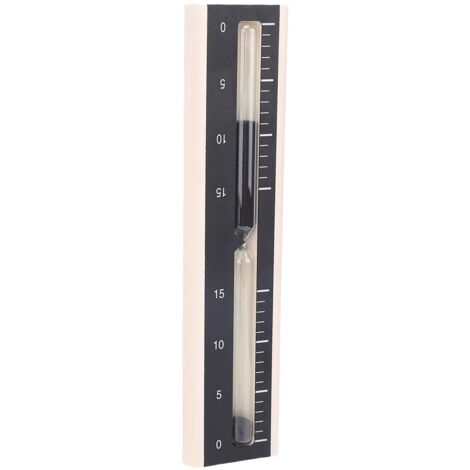 Sablier de Sauna 15 Minutes pour Accessoires de Sauna Familial