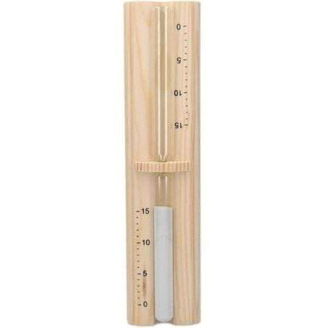 Sablier Sauna - Sablier 15 Minutes en Bois de Pin pour Séance de Sauna Hammam Spa - Accessoire Minuteur Détente Relaxation Bain Vapeur
