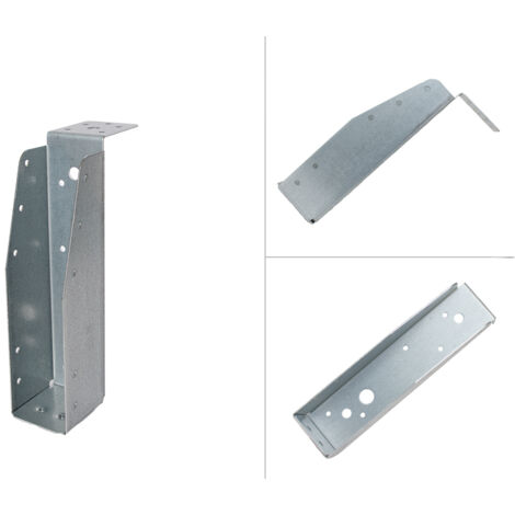 Sabot aile intérieure avec lèvre galvanisé pour poutres de 4.5 x