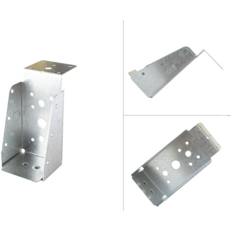 Sabot aile intérieure avec lèvre galvanisé pour poutres de 6,3 x